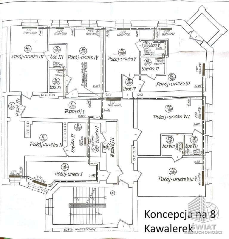 Mieszkanie na sprzedaż, Szczecin Centrum, 6 pokoi, 168 m² — ELT34622, zdjęcie 7
