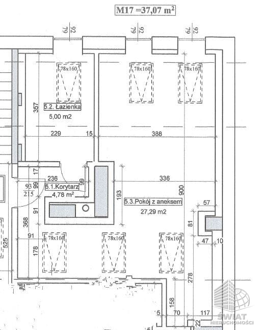 Mieszkanie na sprzedaż, Szczecin Centrum, 1 pokój, 37 m² — IDN34029, zdjęcie 2