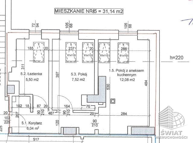 Mieszkanie na sprzedaż, Szczecin Centrum, 2 pokoje, 31 m² — IDN34031, zdjęcie 2