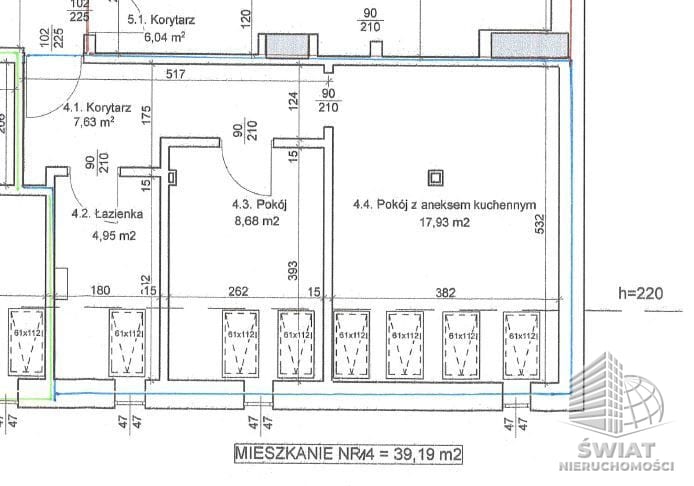 Mieszkanie na sprzedaż, Szczecin Centrum, 2 pokoje, 39 m² — IDN34033, zdjęcie 2