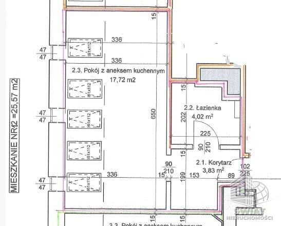 Mieszkanie na sprzedaż, Szczecin Centrum, 1 pokój, 26 m² — IDN34035, zdjęcie 2