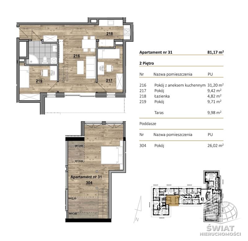 Mieszkanie na sprzedaż, Szczecin Dąbie, 4 pokoje, 81 m² — CIE24910, zdjęcie 1