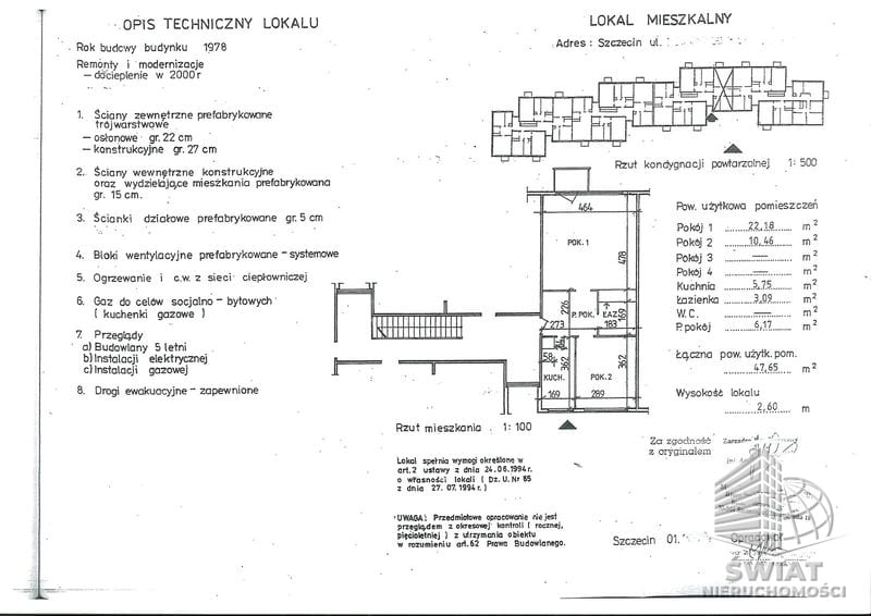 Mieszkanie na sprzedaż, Szczecin Książąt Pomorskich, 2 pokoje, 48 m² — EXT25078, zdjęcie 7