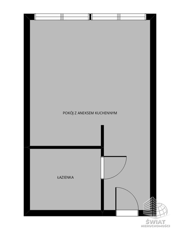 Mieszkanie na sprzedaż, Szczecin Niebuszewo, 1 pokój, 29 m² — BON49655, zdjęcie 8