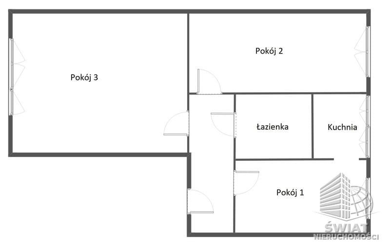Mieszkanie na sprzedaż, Szczecin Niebuszewo, 3 pokoje, 60 m² — IDN33833, zdjęcie 7