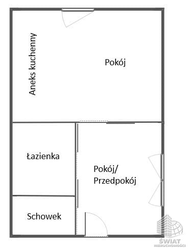 Mieszkanie na sprzedaż, Szczecin Niebuszewo, 1 pokój, 33 m² — IDN34222, zdjęcie 8