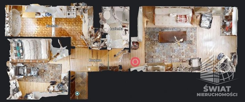 Mieszkanie na sprzedaż, Szczecin os. Piastowskie, 2 pokoje, 49 m² — CIT25695, zdjęcie 2