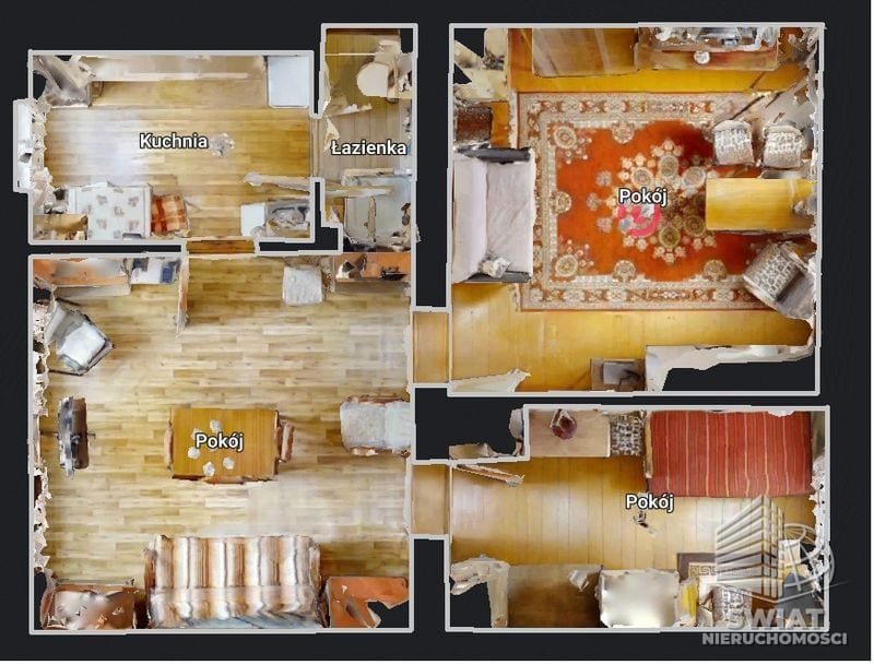 Mieszkanie na sprzedaż, Szczecin Podjuchy, 3 pokoje, 61 m² — CIT25618, zdjęcie 2
