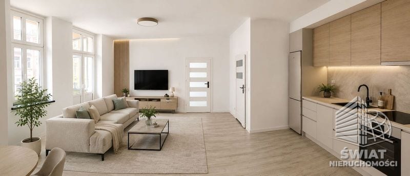 Mieszkanie na sprzedaż, Szczecin Śródmieście-Centrum, 3 pokoje, 47 m² — BON50064, zdjęcie 1