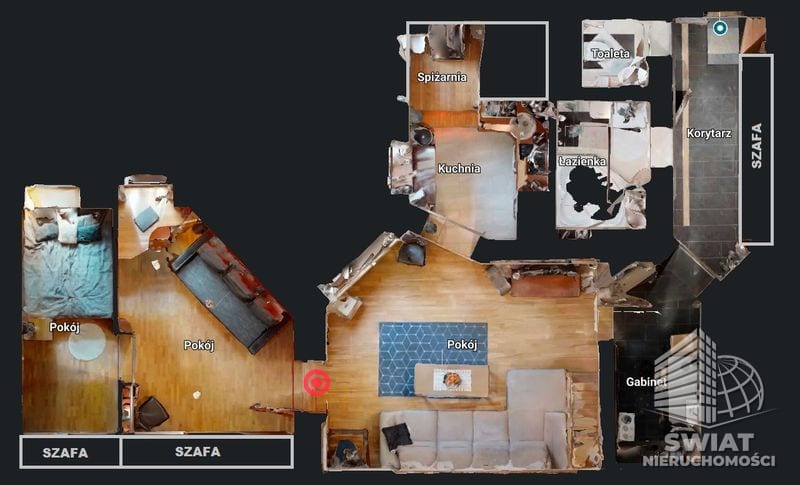 Mieszkanie na sprzedaż, Szczecin Śródmieście-Centrum, 3 pokoje, 78 m² — CIT25252, zdjęcie 2
