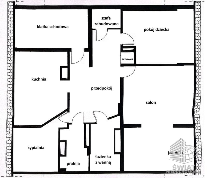Mieszkanie na sprzedaż, Szczecin Śródmieście, 4 pokoje, 81 m² — CIT25631, zdjęcie 3