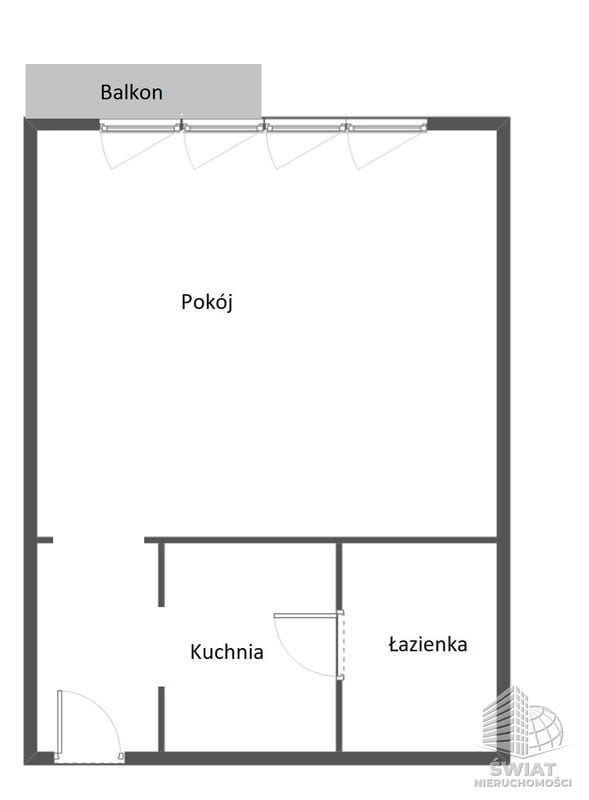 Mieszkanie na sprzedaż, Szczecin Śródmieście, 1 pokój, 19 m² — IDN33980, zdjęcie 5