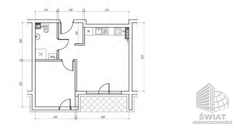 Mieszkanie na sprzedaż, Ustronie Morskie, 1 pokój, 27 m² — CIT25629, zdjęcie 2