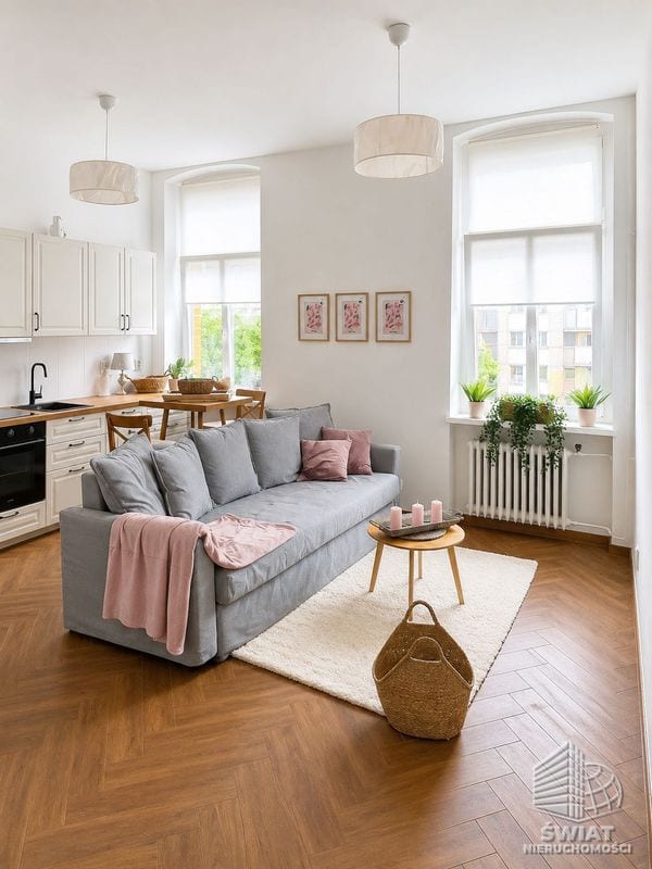 Mieszkanie na wynajem, Szczecin Centrum, 1 pokój, 26 m² — KNS20429, zdjęcie 2