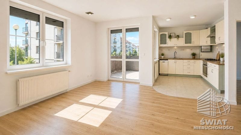 Mieszkanie na wynajem, Szczecin Gumieńce, 2 pokoje, 56 m² — KNS20404, zdjęcie 1